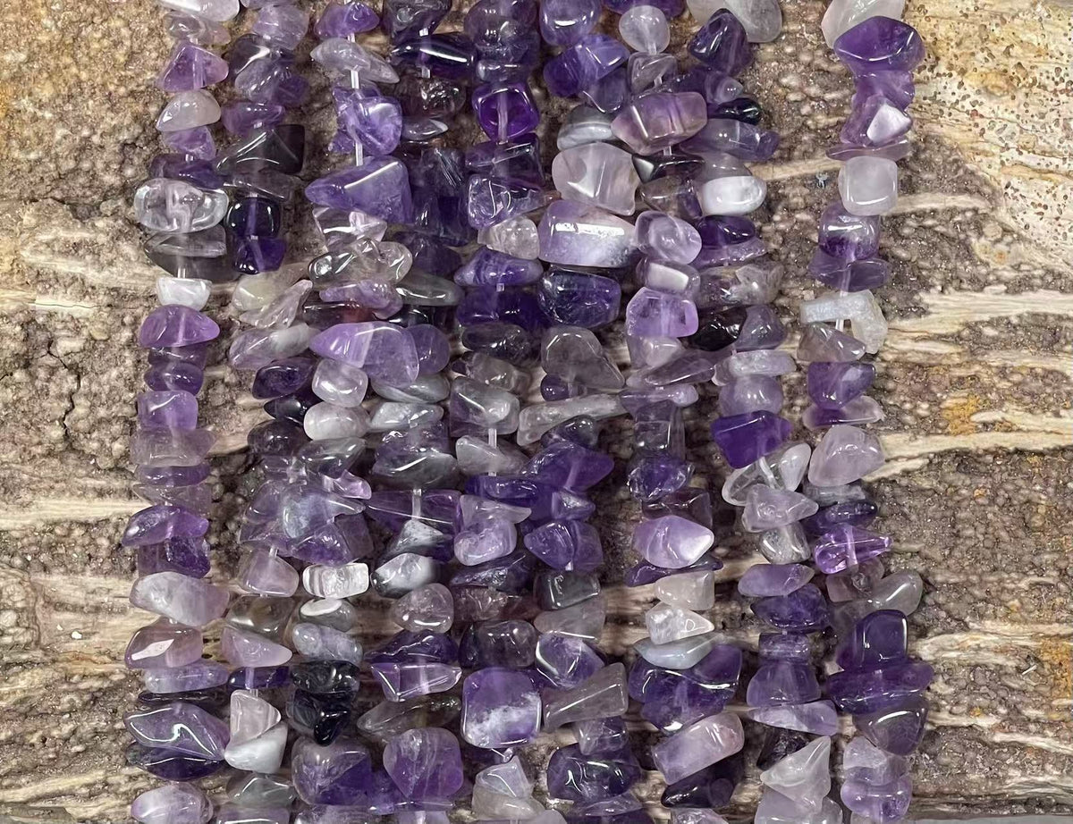 Amethyst 7-10mm Polished Chips-1