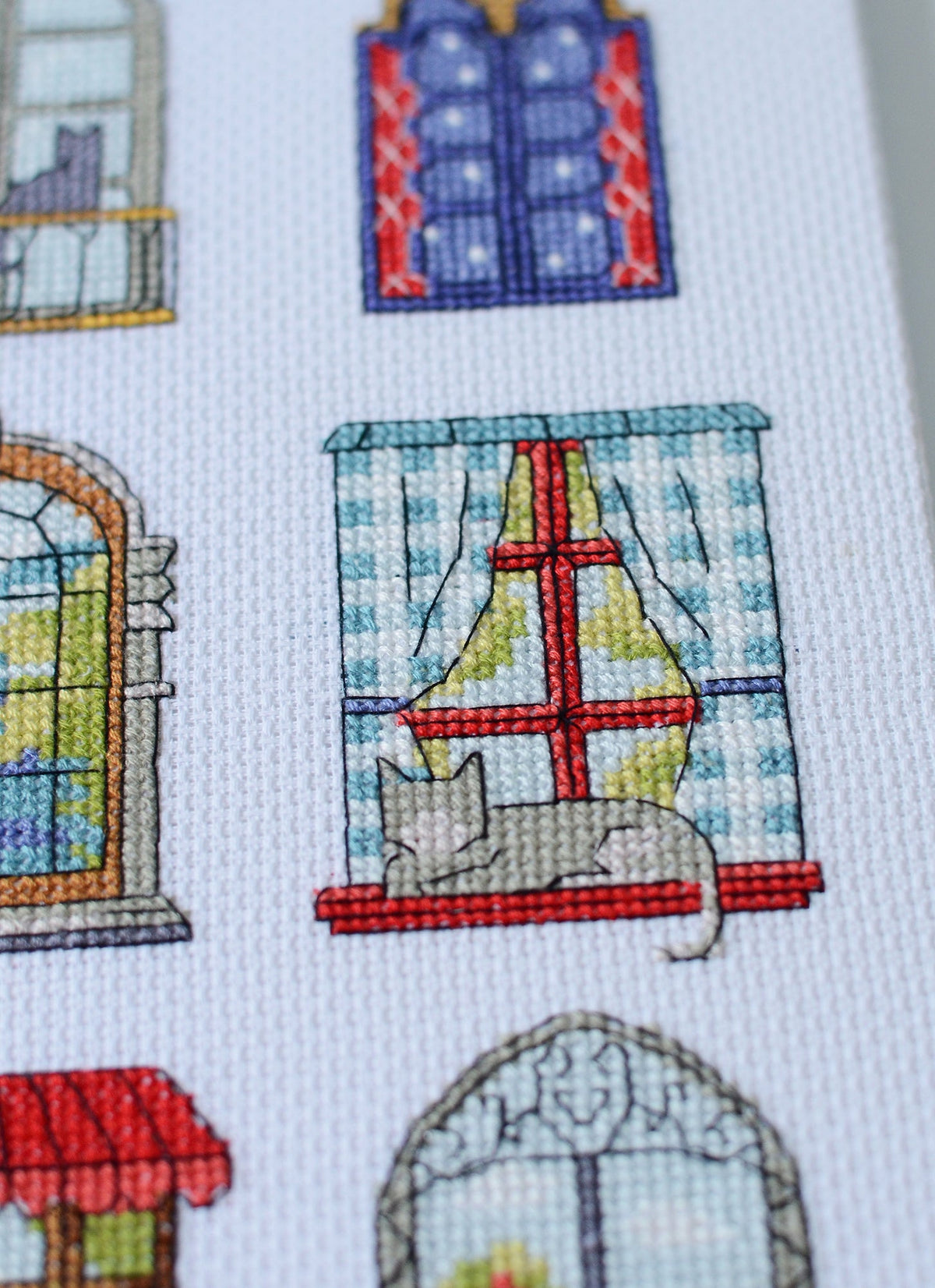 9 Little Cozy Tales Counted Cross-Stitch Kit by Abris Art AH-284-3