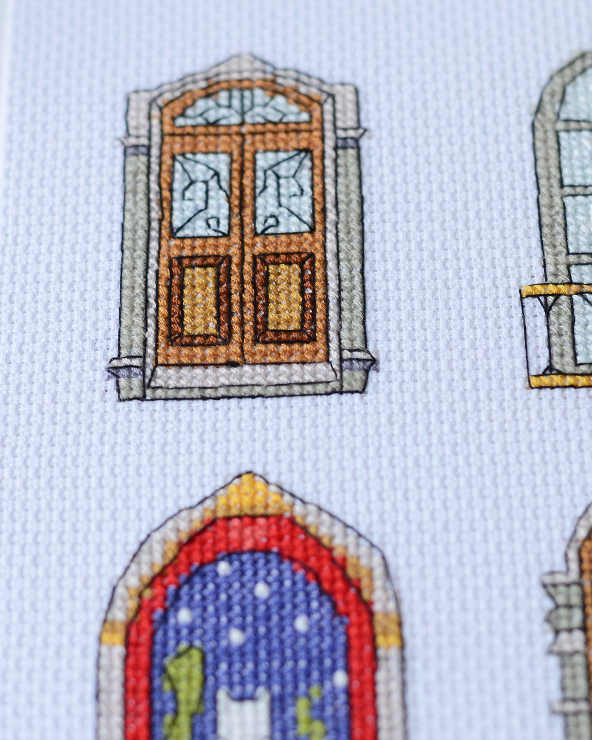 9 Little Cozy Tales Counted Cross-Stitch Kit by Abris Art AH-284-4