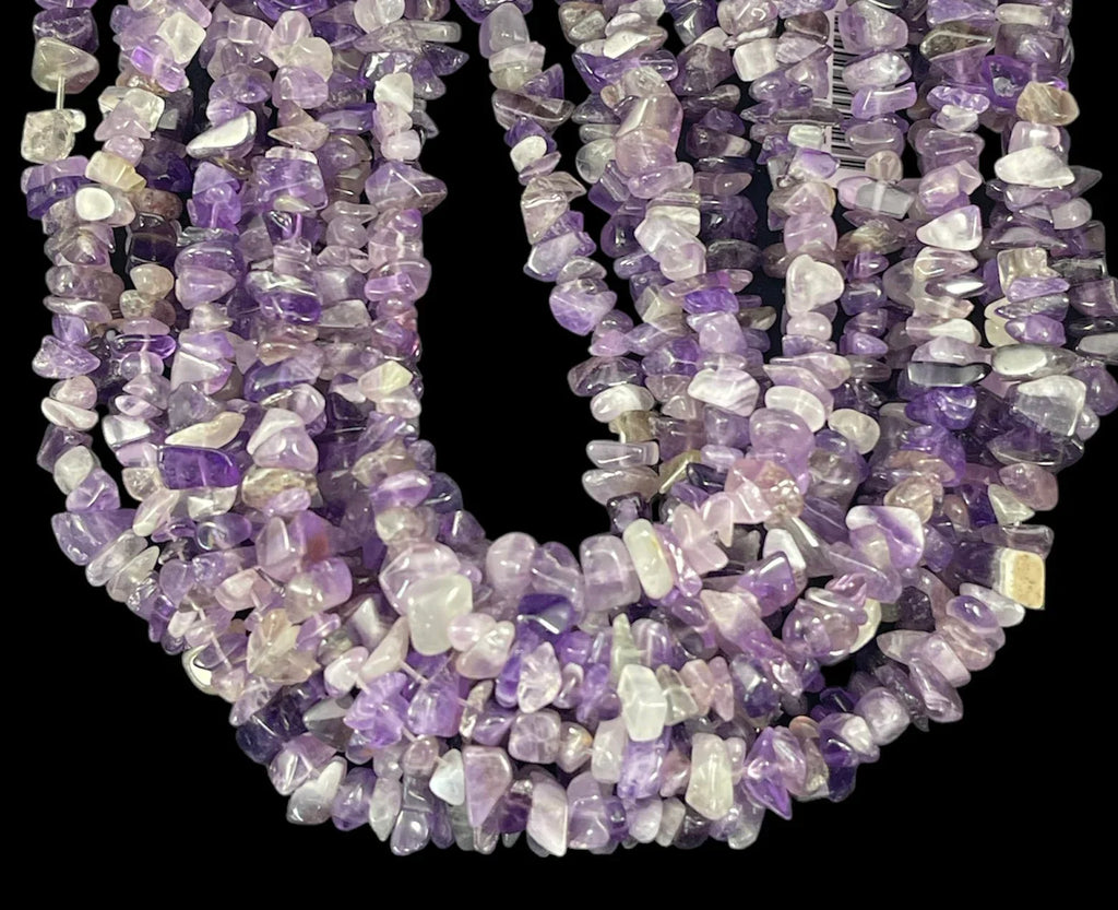 Amethyst 7-10mm Polished Chips-0
