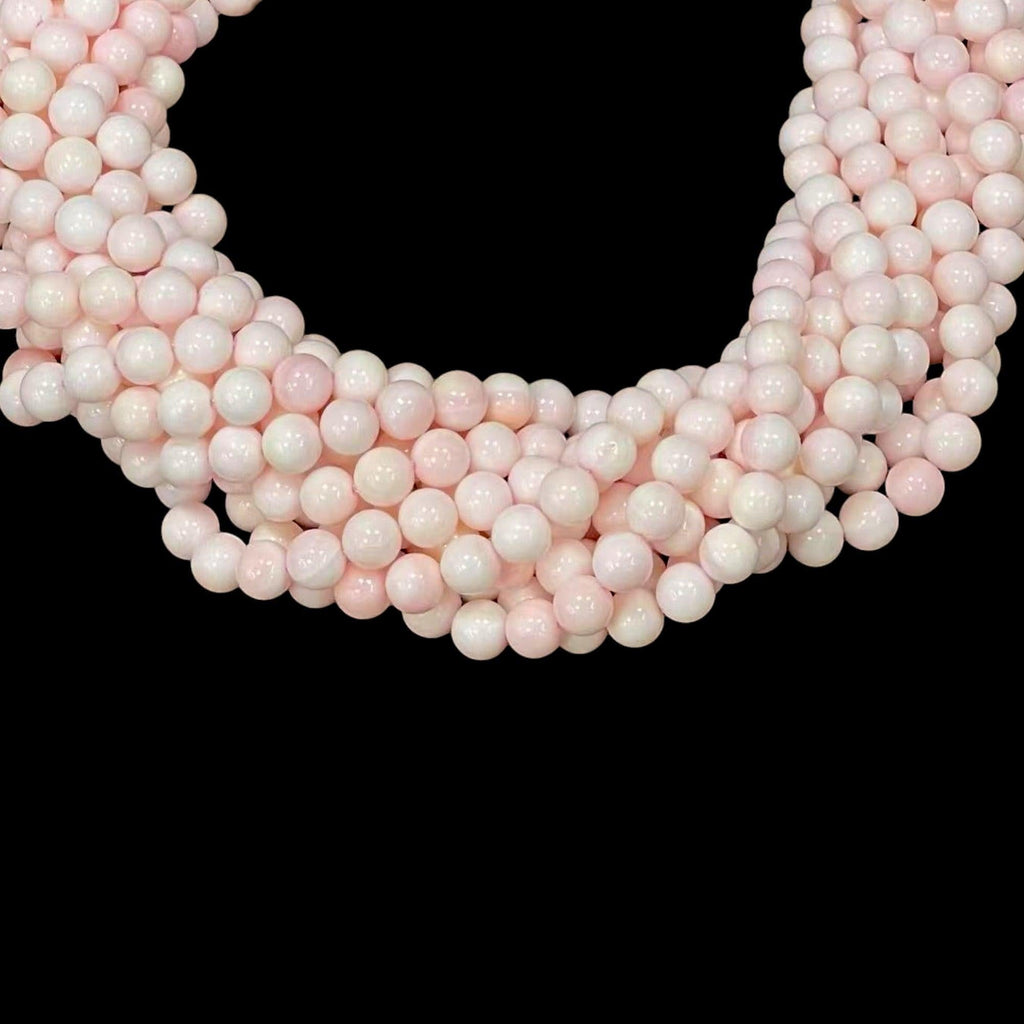 Queen Conch Shell A Grade Round 8mm-0