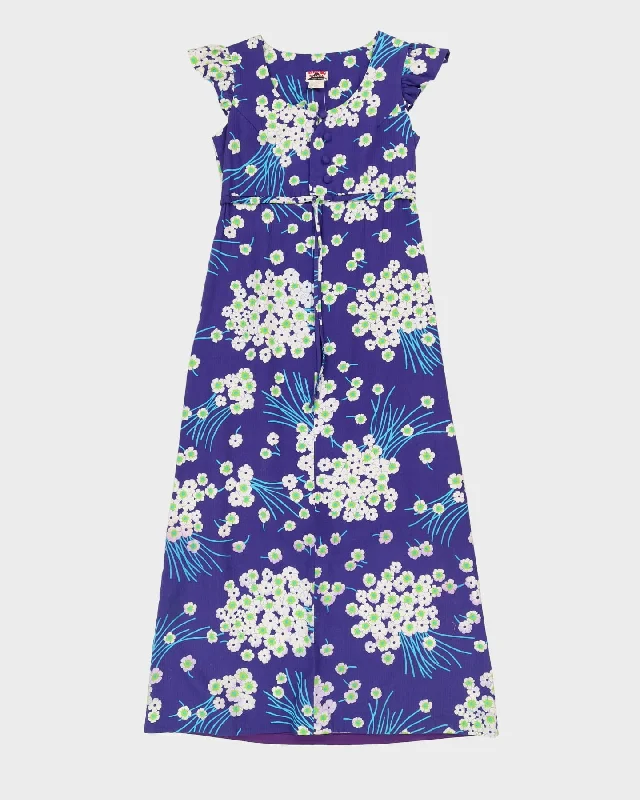 1970s floral hawaiian maxi dress - S Affordable unclassified dresses
