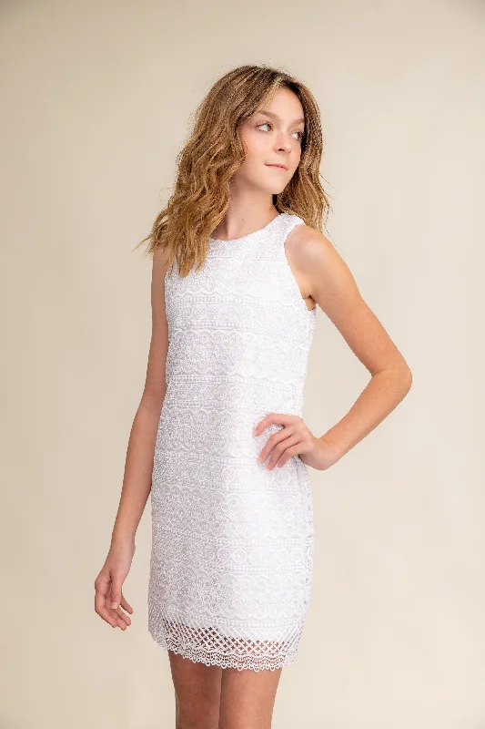 Front Squared Shift Dress Summer unclassified dresses